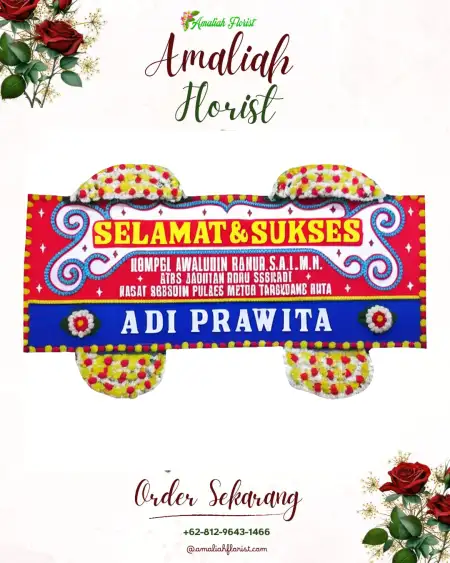 Papan Bunga Ucapan Selamat Waesama